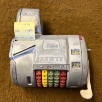 Vintage ALMEX Type A Bus Conductors Ticket Machine