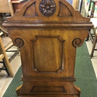 Pair of Victorian Walnut Hall Chairs