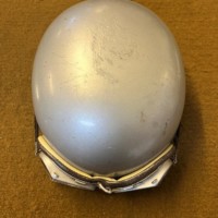 Vintage "The Kett" Pudding Basin ACU / TT Motorcycle Helmet and Aviator Goggles