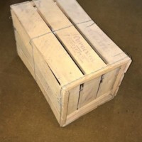 Vintage Morphou Orange Crate