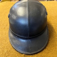 Vintage Racing Motorcycle Helmet and Halcyon Aviator Goggles