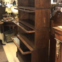 Antique Oak Barrister's Bookcase Designed & Manufactured by Baker's of Oxford