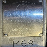 Vintage TIM Bus Conductors Ticket Machine No P69 Ex Glasgow Corporation Transport