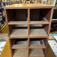 Mid Century 8 Drawer Filing / Index Card Cabinet