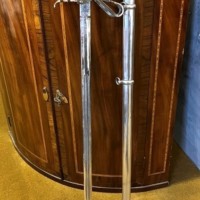 George V 1828 Pattern Scottish Basket Hilt Broadsword and Scabbard