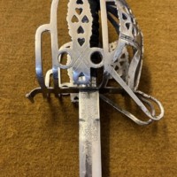 George V 1828 Pattern Scottish Basket Hilt Broadsword and Scabbard