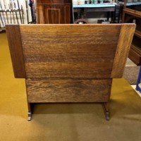 Arts and Crafts Golden Oak Metamorphic Hall Settle / Monks Bench by Liberty & Co of London