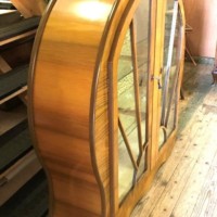 Art Deco Style Sunburst Display Cabinet