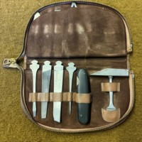Rare Vintage German Bonsa (Bontgen & Sabin) 12 Piece Pocket Tool Kit Retailed by Fortnum & Mason On Piccadilly London