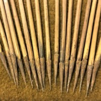 Vintage French Archery Arrows Set of 17