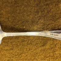 Vintage Sterling Silver Sauce / Cream Ladle with Pourer