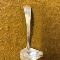 Vintage Sterling Silver Sauce / Cream Ladle with Pourer