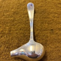 Vintage Sterling Silver Sauce / Cream Ladle with Pourer