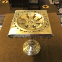 Victorian Brass Trivet / Pot Stand