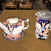 Imari Tea and Coffee Pot Set