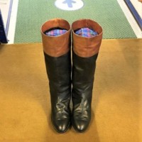 Pair Gents Leather Riding Boots