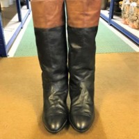 Pair Gents Leather Riding Boots