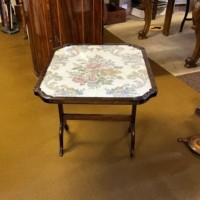 Antique Metamorphic Fire Screen / Table
