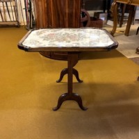 Antique Metamorphic Fire Screen / Table