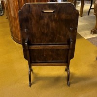 Antique Metamorphic Fire Screen / Table