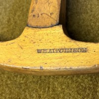 Antique Bow Saw by A Mathieson & Son Glasgow & Edinburgh