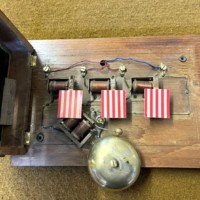 Antique Butlers Bell Box by The Midland Dynamo Co Ltd Leicester