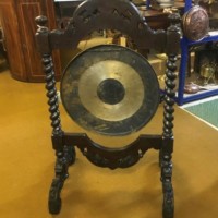 Vintage Freestanding Oriental Chau Gong