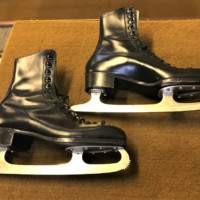 Pair Vintage Ice Skates