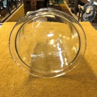 Antique Glass Cloche Dome Clock / Taxidermy Cover