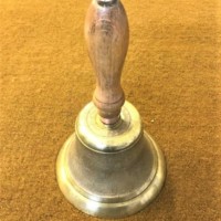 Antique Brass School Bell