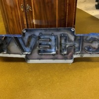 Vintage Large 3 D "CHEVY" Sign