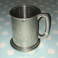 English Pewter Tankard