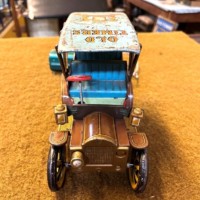 Vintage Old Timers Remote Control Tin Plate Automobile