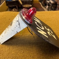 Vintage Raleigh Moped Rear Number Plate Holder and Light