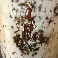 Vintage Raleigh Moped Rear Number Plate Holder and Light