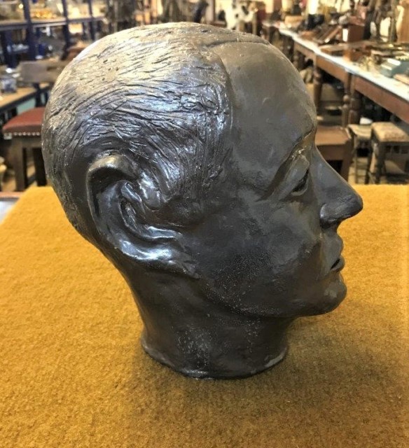 Plaster Head Bust