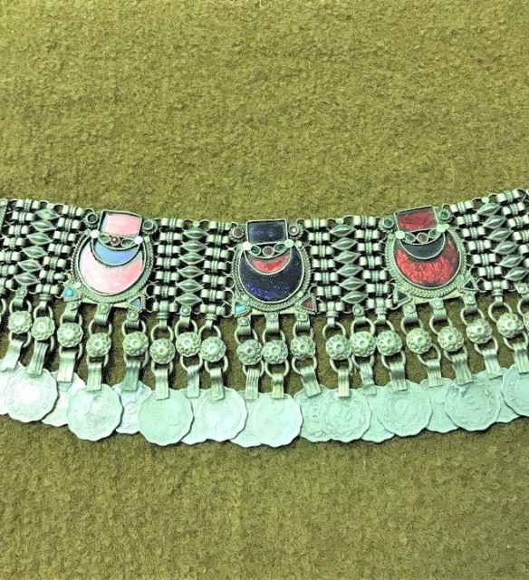 Pakistani Kuchi Coin Dancer's Belt