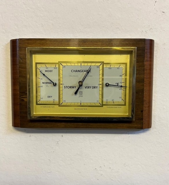 Vintage Gischard Weather Station Set