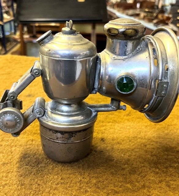 Antique Joseph Lucas Aceta Major 314.11 Carbide Cycle Lamp a
