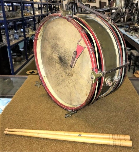 Antique Military Snare Drum