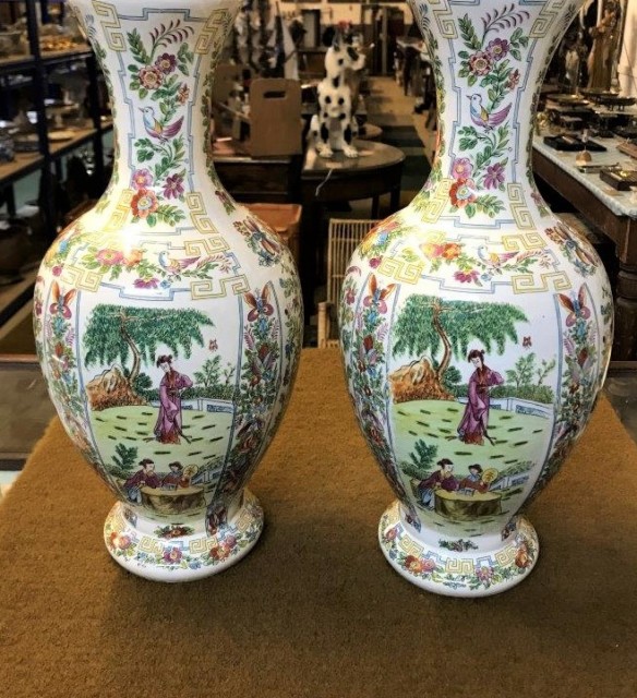 Pair of Japanese Vases