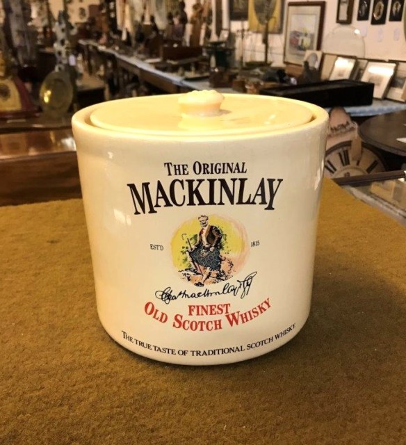 Rare Vintage The Original Mackinlay Finest Old Scotch Whisky Ice Bucket