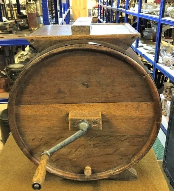 Vintage Oak Butter Churn