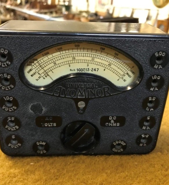 Vintage Universal Avominor Analogue Multimeter