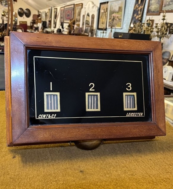 Antique Butlers Bell Box by Gent of Leicester