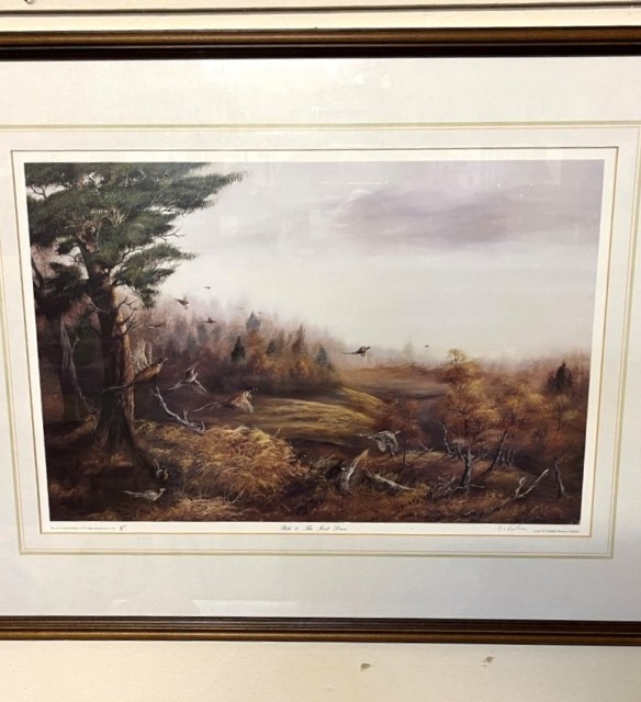 Vintage Willie Forbes Print "Plate 2 The First Drive" Artists Proof Print from a Limited Edition of 750 Copies