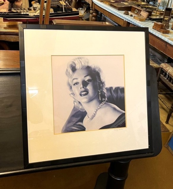 Vintage Framed Marilyn Munro Print