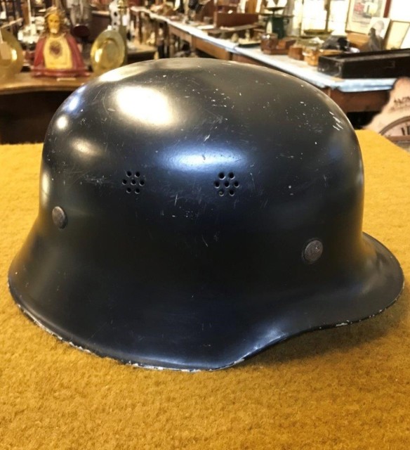 Vintage Ziegler M34 German Fireman's Helmet