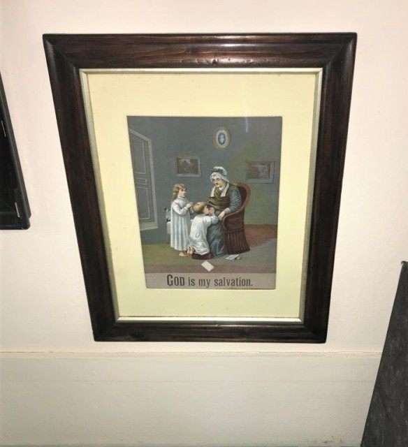 Framed Print "God Is My Salvation"