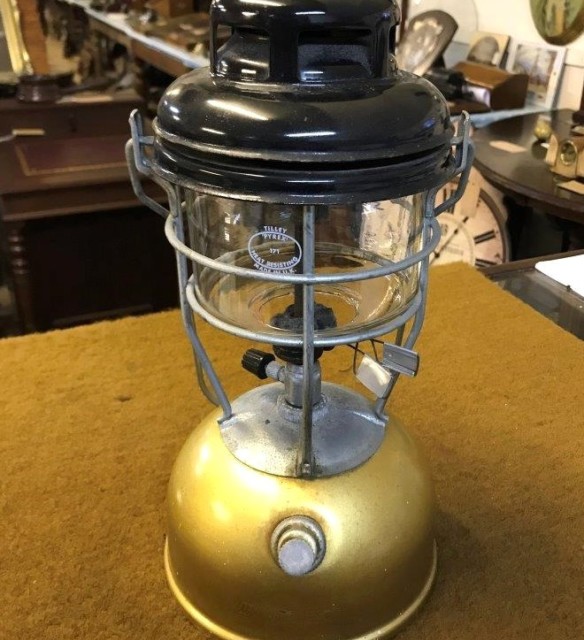 Vintage Tilley X246B Storm Lamp Complete with New 164X Mantle